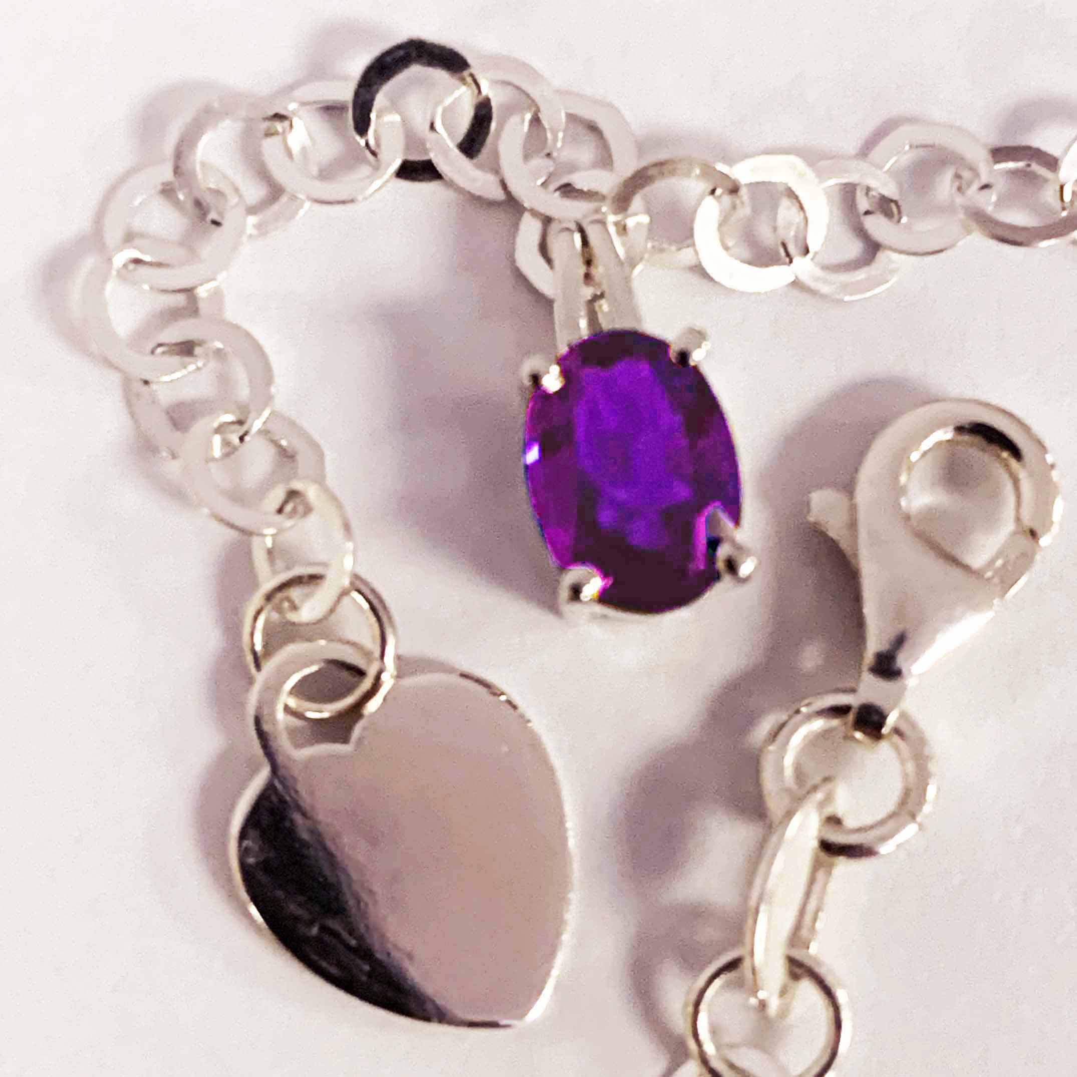 Mother's Heart Charm Bracelet - Image 6