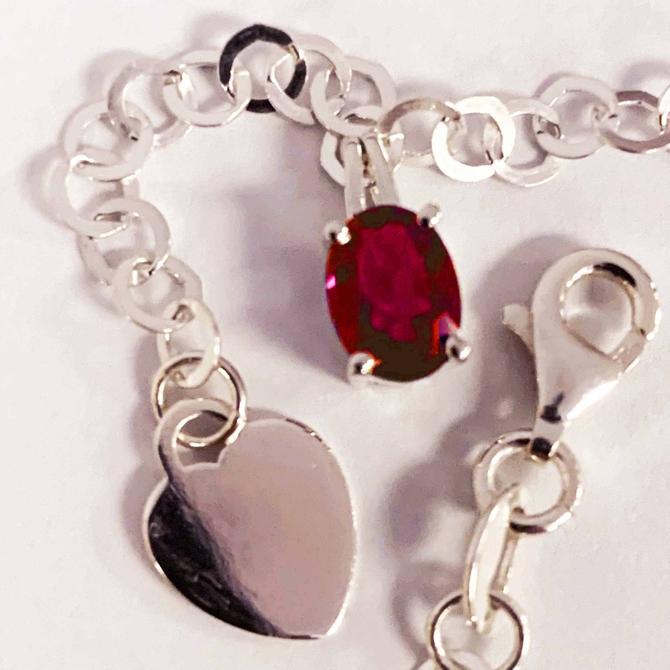 Mother's Heart Charm Bracelet - Image 7